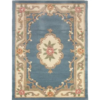 Koberec Modrý vlněný koberec Flair Rugs Aubusson, 150 x 240 cm ID_1251140