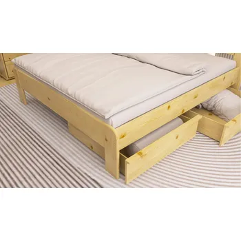 Postel HP-Nábytek Úložný prostor 1/2 SMRK (pár) ROZMĚR: (š/v/h) 97 x 25 x 85 cm