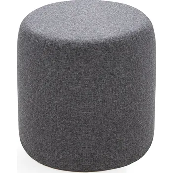 Taburet Taburet Silindir Puf Anthracite, antracitová