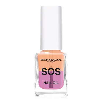Výživa nehtů Dermacol SOS Nail Oil pečující olej na nehty 11 ml