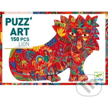 Puzzle Umelecké puzzle: Lev - Djeco Djeco