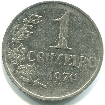 BRAZÍLIE. 1 cruzeiro 1970. KM-581