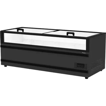 Panoramatický prosklený mrazák SMR 2500 CLS AD l - Černá