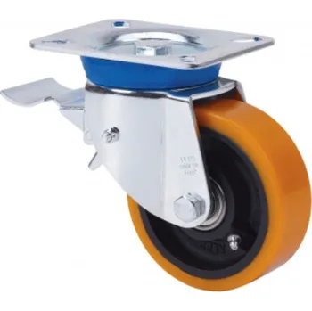 Pojezdové kolečko TV-HU 2-1845 Průmyslové kolečko - otočné s brzdou