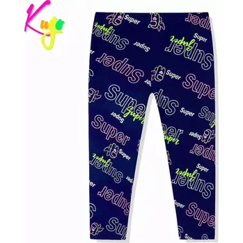 Dětské 3/4 legíny KUGO FV6732 modré vel.122