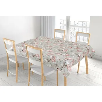 Bellatex Ubrus Adéla Lilie losos, 100 x 100 cm, mix barev