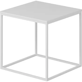 Odkládací stolek Basak White, bílá