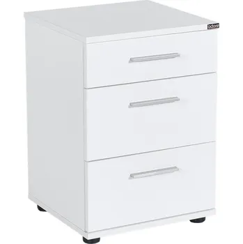 Noční stolek Noční stolek Charles White, bílá