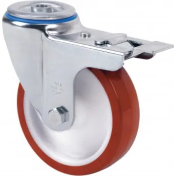 Pojezdové kolečko ZV-POL 2-2382 Průmyslové kolečko - otočné s brzdou