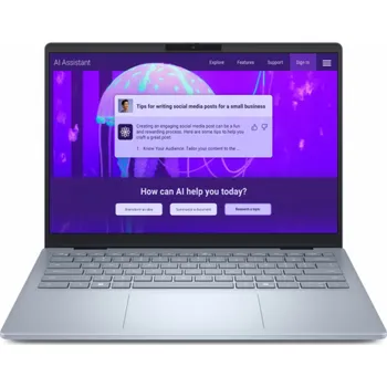 Notebook DELL 14 Plus Touch /Core Ultra 7 256V/ 16GB/ 1TB SSD/ 14" FHD+ dotyk/ FPR/ W11Pro/ modrý/ 3Y PS on-site