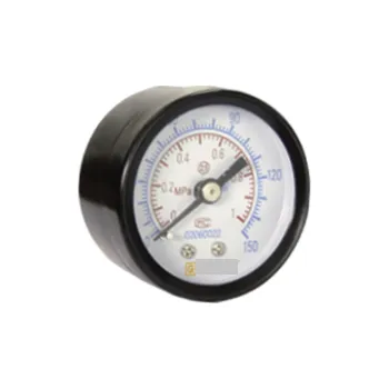 Kovový manometr na vzduch 10 bar zadní závit G1/8"