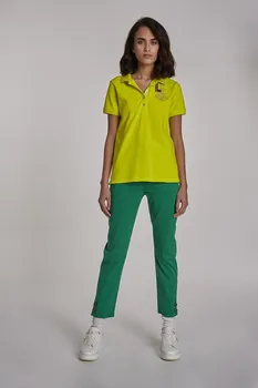 Dámské kalhoty KALHOTY LA MARTINA WOMAN TROUSERS LGT STRETCH TWI BOSPHORUS