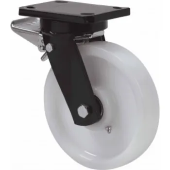 Pojezdové kolečko HLB-FT 2-2301 Těžkotonážní kolečko - otočné s brzdou