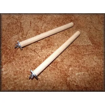 2 tyčky ke šroubovací hamace s matkou