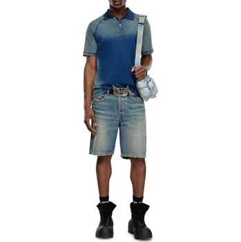 Pánské kraťasy ŠORTKY DIESEL REGULAR-SHORT SHORTS BLUE