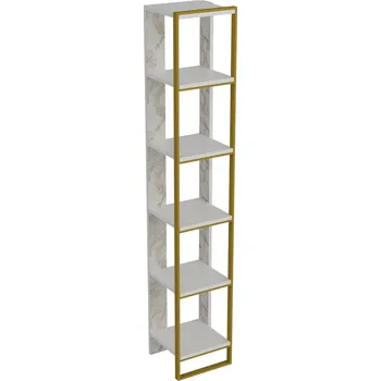 Knihovna Knihovna Polka White, bílá