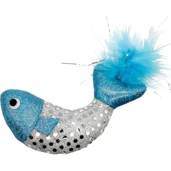 Hračka pro kočku Happy Pet Hračka cat textil Wonderland Rybka 5x4x2 cm