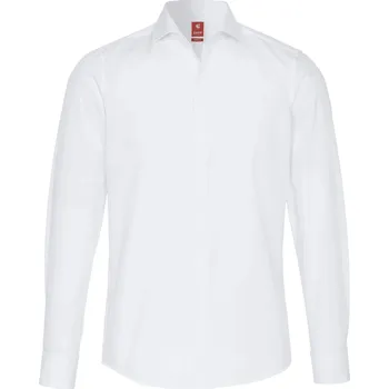 Pánská košile Společenská nežehlivá košile Pure Slim Fit bílá velikost: 39/40, délka rukávu: dlouhý rukáv