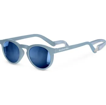 SUAVINEX | Dětské brýle - 12/24 měsíců polarizované s pouzdrem NEW 2025 - MODRÉ kulaté