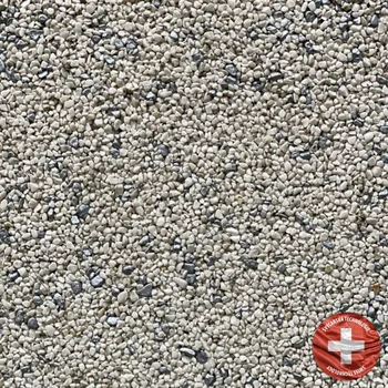 Kamenný koberec Báča Beton Kamenný koberec na stěnu Silver day Frakce: Hrubá (4 – 8 mm), vydatnost setu 2,6 m², Doporučené použití v: exteriéru - akrylátové pojivo