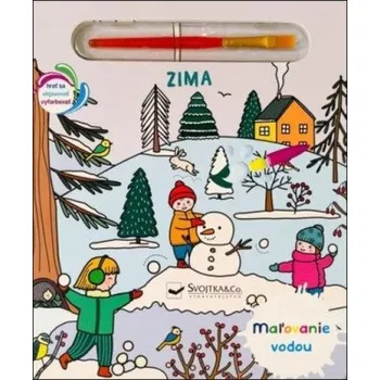omalovánky Maľovanie vodou Zima (SK)