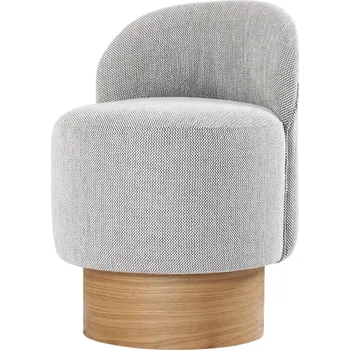 Taburet Taburet Barren Puf Grey, šedá