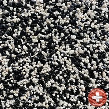 Kamenný koberec Báča Beton Kamenný koberec na stěnu Sato Frakce: Jemná (0,7 – 1,8 mm), vydatnost setu 3,5 m², Doporučené použití v: exteriéru - akrylátové pojivo