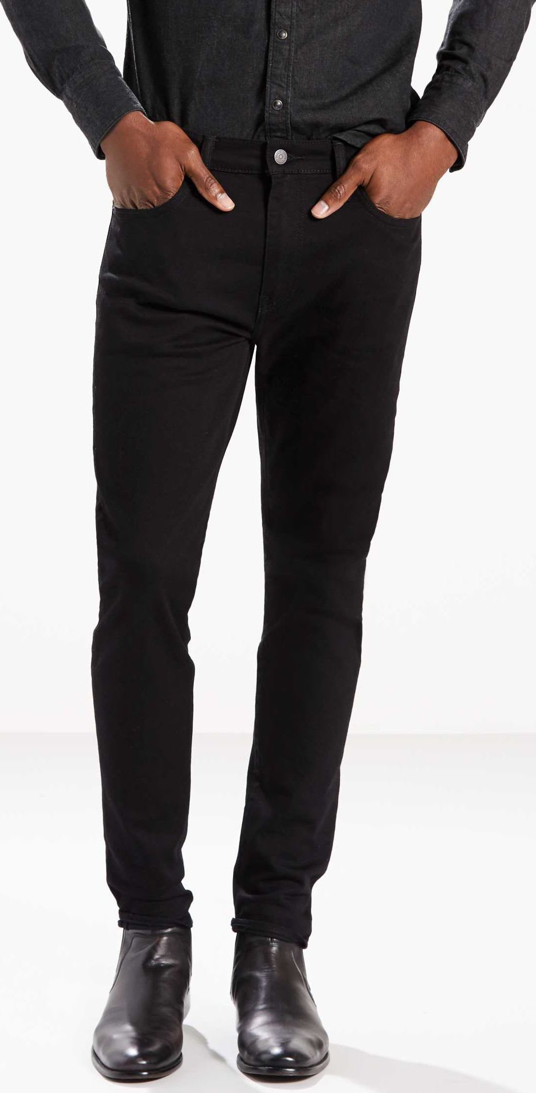 Levi's 512 Slim Taper NightShine Džíny Černé 34/34