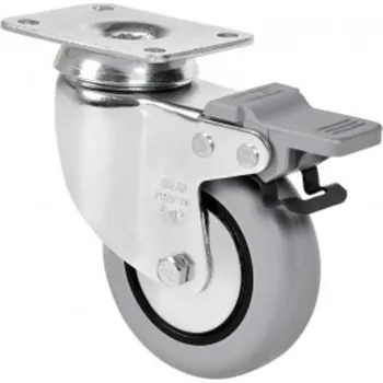 Pojezdové kolečko BH-PGI 2-4480 Kolečko pro institucionální použití - otočné s brzdou