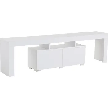 Televizní stolek Enclave Natural White, bílá