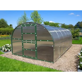 skleník LANITPLAST KYKLOP2 3x6 m PC 6 mm zelený LG4380