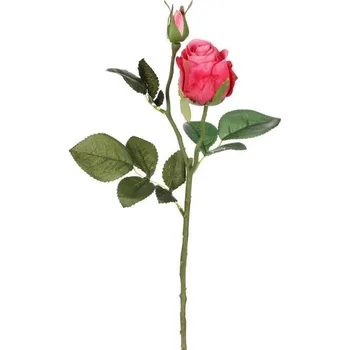 umělá květina Umělá květina Růže 46 cm, růžová