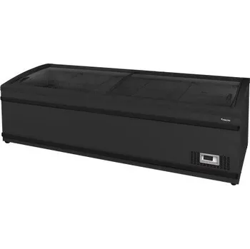 Mrazící ostrov SMR 2500 SLB AD - Černý interiér