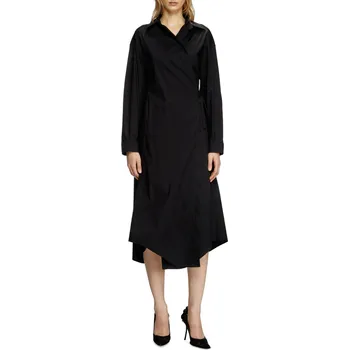 Dámské šaty ŠATY DIESEL D-ELPHI-LONG DRESS BLACK