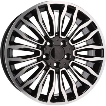 Alu kolo Alu kola Racing Line B1490, 18x7.5 5x112 ET52, černá + leštění (zátěžová)
