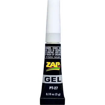 Průmyslové lepidlo ZAP ZAP gel CA 3g (0,11oz) gelové vteřinové lepidlo