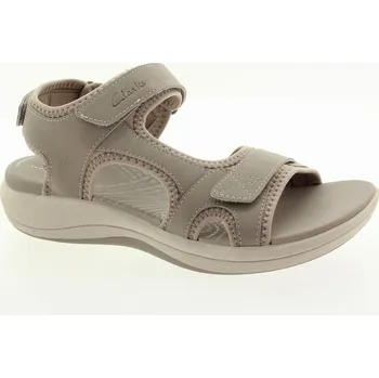Dámské sandále CLARKS Dámské béžové sandály 26171413-STONE-355 Velikost 40