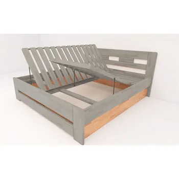 Nábytek HP-Nábytek Úložný prostor pevný V25 - SMRK ROZMĚR: 90 x 200 cm