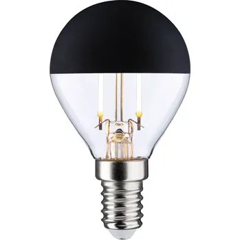 Žárovka PAULMANN Modern Classic Edition Standard 230V LED kapka E14 2,5W 2700K černý svrchlík - PAULMANN P 29263