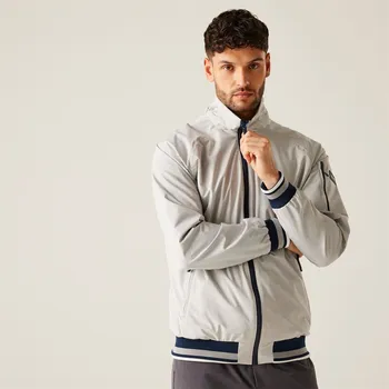 Bunda Regatta Silver Grey Linear Stripe 1117888 5XL