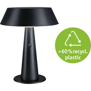 Venkovní osvětlení PAULMANN Solární LED stolní lampa Soala 2700K 2,1W antracit - PAULMANN P 94612