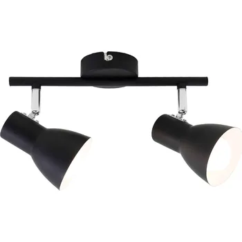 Svítidlo BRILONER Bodové svítidlo 27,5 cm 2x E14 25W černá - BRILONER BRI 2860-025