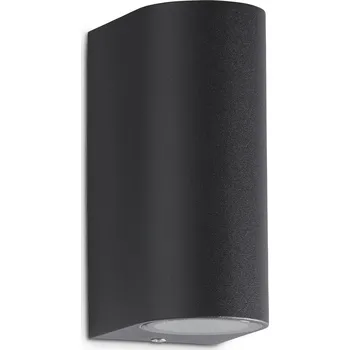 Venkovní osvětlení BRILONER TELEFUNKEN venkovní nástěnné svítidlo 15,1 cm 2xGU10 5W 400lm antracit - BRILONER TF 308005TF