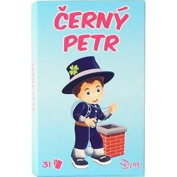 Pexeso Karty Černý Petr pro kluky 31ks v krabičce
