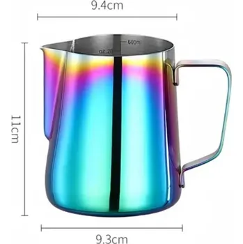Konvička na mléko Nerez konvička na šlehání mléka | konvička, džbánek - 600ML s měřítkem-200004889