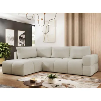 Pohovka Rohová rozkládací pohovka Bonkoi, Potah: Artico Sand MIRJAN 5903211387777