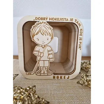 Pokladnička Pokladnička Hokejista