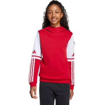 Chlapecké oblečení Dětská mikina s kapucí Adidas Squadra 25 Sweat červená