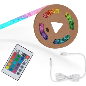 LED páska BRILONER LED pásek, 400 cm, USB, 6W, bílé - BRILO BRILO 2314120