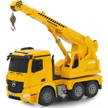 RC model auta Double Eagle RC auto Mercedes-Benz Arocs CRANE 4WD autojeřáb, 1:20, RTR žlutý